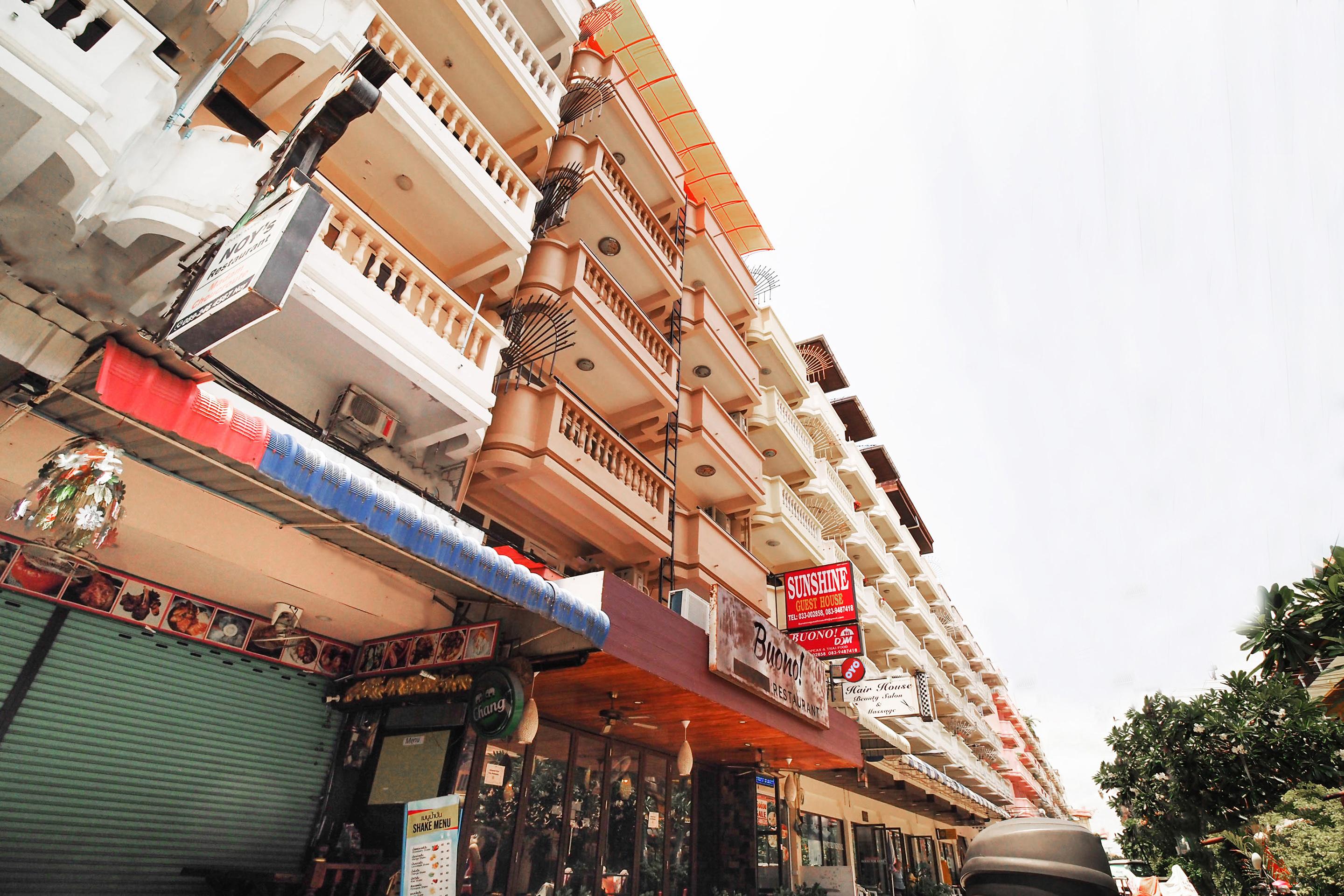 芭達亞 Oyo-963阳光旅馆酒店 外观 照片